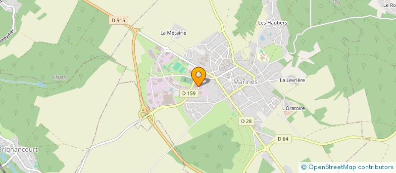 localisation de l'entreprise CDA SERVICES à MARINES