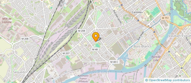 localisation de l'entreprise CDAC à LILLE