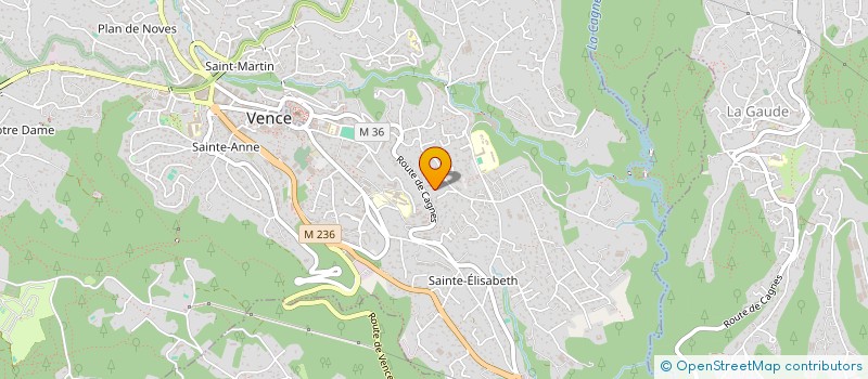 localisation de l'entreprise CDAH DISTRIBUTION à VENCE