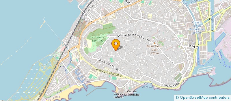 localisation de l'entreprise CDAI  SETE