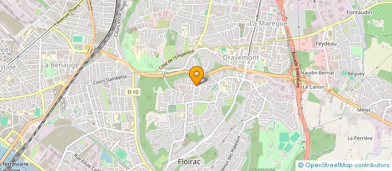 localisation de l'entreprise CDANSNOSCORDES  FLOIRAC