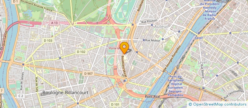 localisation de l'entreprise CDARS RADIO COURTOISIE à PARIS