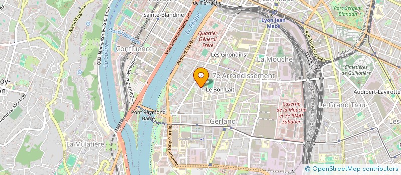 localisation de l'entreprise CDAV à LYON