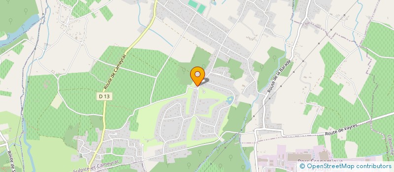localisation de l'entreprise CDB 71  SAINT-SULPICE-ET-CAMEYRAC