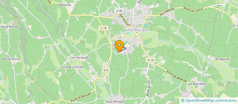 localisation de l'entreprise CDB CLUB DIRIGEANT BATIMENT 4.0  VILLIE-MORGON