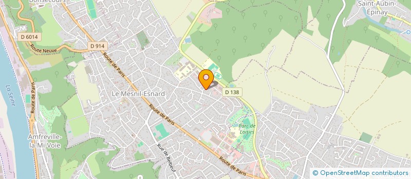 localisation de l'entreprise CDB CONCEPT à LE MESNIL-ESNARD