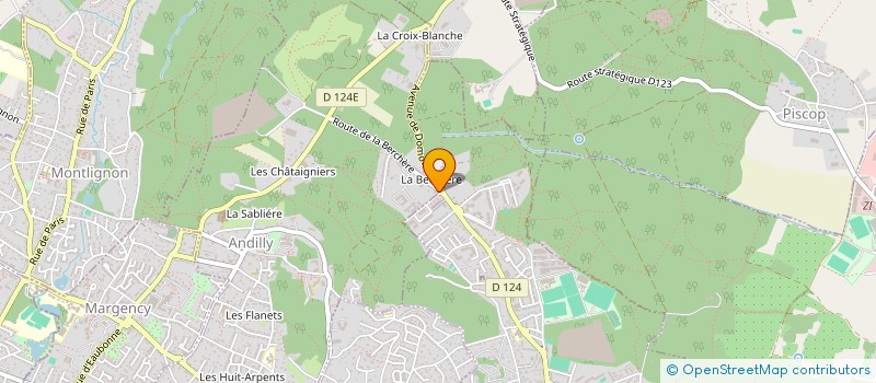localisation de l'entreprise CDB INSTALLATIONS à ANDILLY
