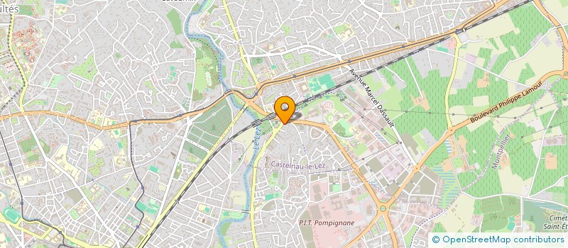 localisation de l'entreprise CDB RESTAURANT à CASTELNAU-LE-LEZ