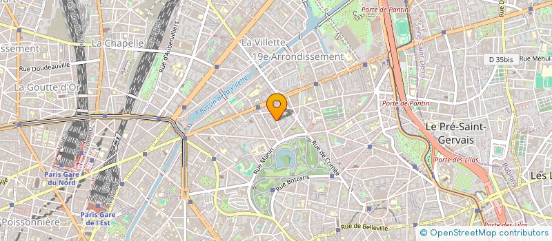 localisation de l'entreprise CDBC RESILIENCY  PARIS