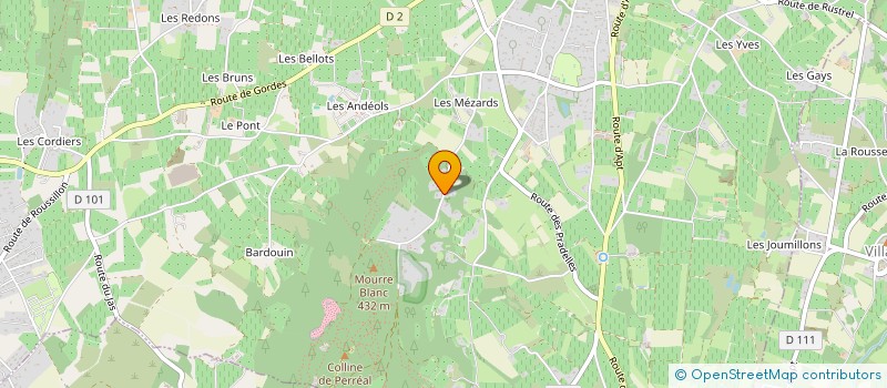 localisation de l'entreprise CDBD  SAINT-SATURNIN-LES-APT