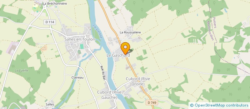 localisation de l'entreprise CDBD  VALDIVIENNE