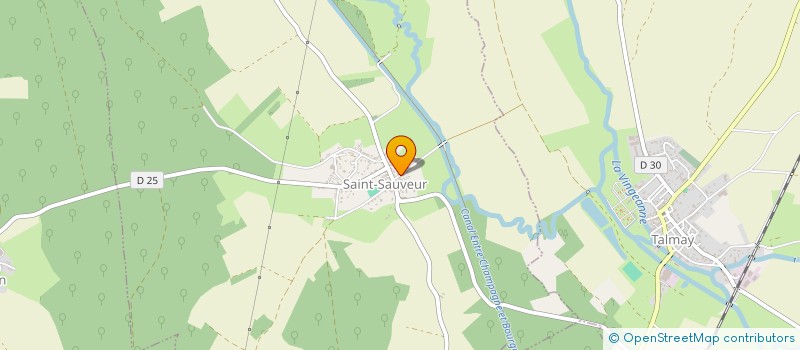 localisation de l'entreprise CDBEAP  SAINT-SAUVEUR