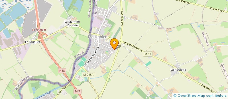 localisation de l'entreprise CDBF  FRELINGHIEN