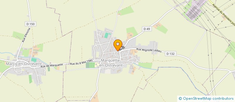 localisation de l'entreprise CDBM  HASPRES