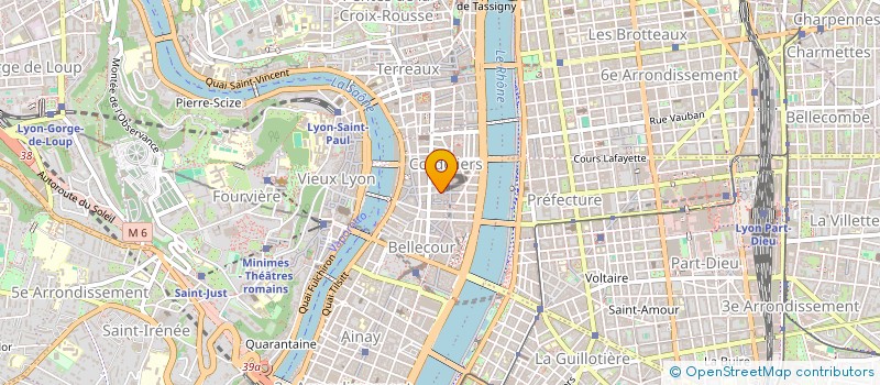 localisation de l'entreprise CDC à LYON