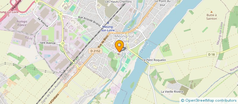 localisation de l'entreprise CDC 45 à MEUNG-SUR-LOIRE