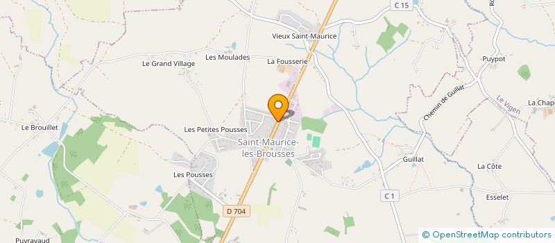 localisation de l'entreprise CDC à SAINT-MAURICE-LES-BROUSSES