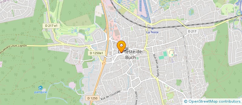 localisation de l'entreprise CDC à LA TESTE-DE-BUCH
