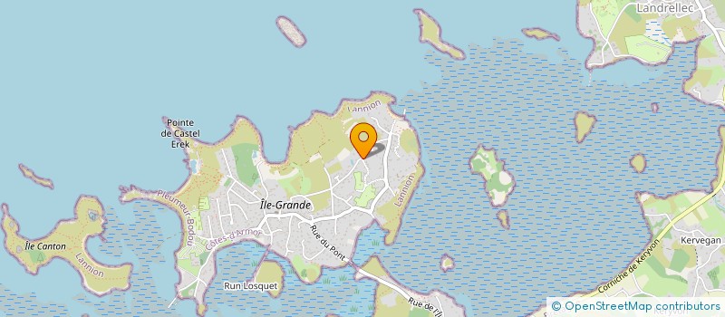 localisation de l'entreprise CDC  PLEUMEUR-BODOU