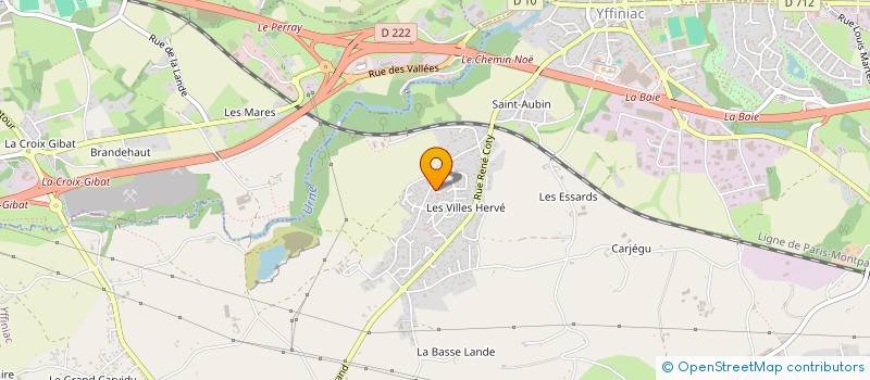 localisation de l'entreprise CDC  YFFINIAC