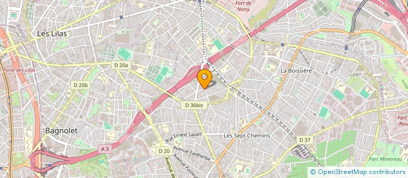localisation de l'entreprise CDC & CO à ROMAINVILLE