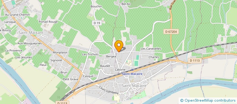 localisation de l'entreprise CDC COORDINATION DE CHANTIERS à LE PIAN-SUR-GARONNE