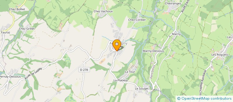 localisation de l'entreprise CDC DISTRIB  ARBUSIGNY