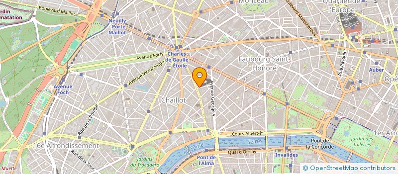 localisation de l'entreprise CDC EXPRESS à PARIS