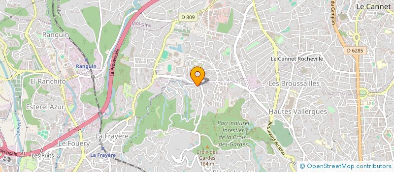 localisation de l'entreprise CDC HOLDING  CANNES