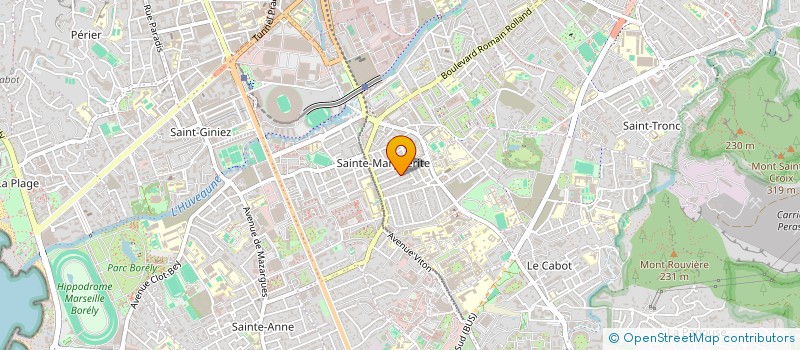 localisation de l'entreprise CDC IMMO 1  MARSEILLE