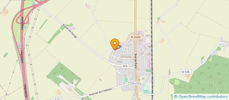 localisation de l'entreprise CDC IMMO à CHEVILLY