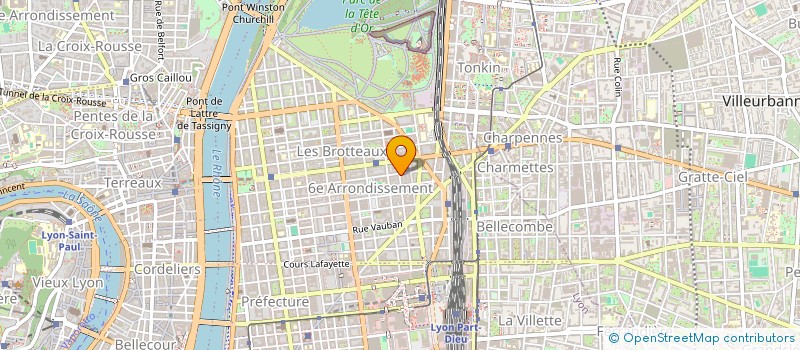 localisation de l'entreprise CDC LYON à LYON