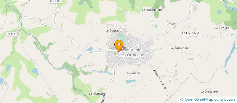 localisation de l'entreprise CDC MECHINEAU  SAINT-AUBIN-DES-ORMEAUX