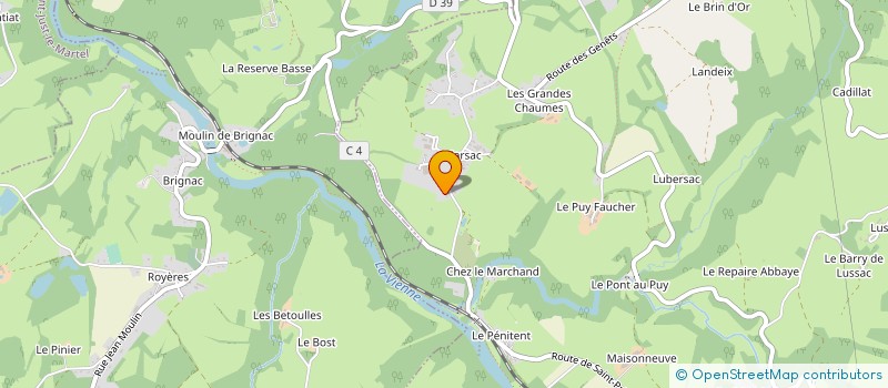 localisation de l'entreprise CDC PARCS ET JARDINS à SAINT-LEONARD-DE-NOBLAT