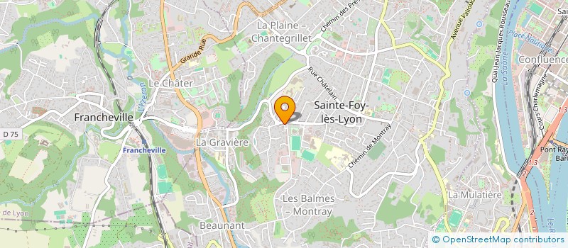 localisation de l'entreprise CDC PATRIMOINE  SAINTE-FOY-LES-LYON