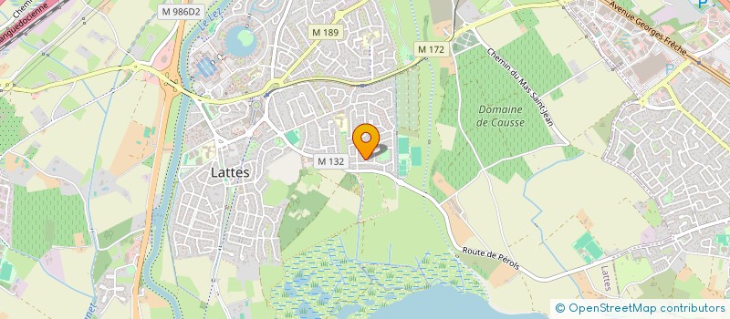 localisation de l'entreprise CDCM à LATTES