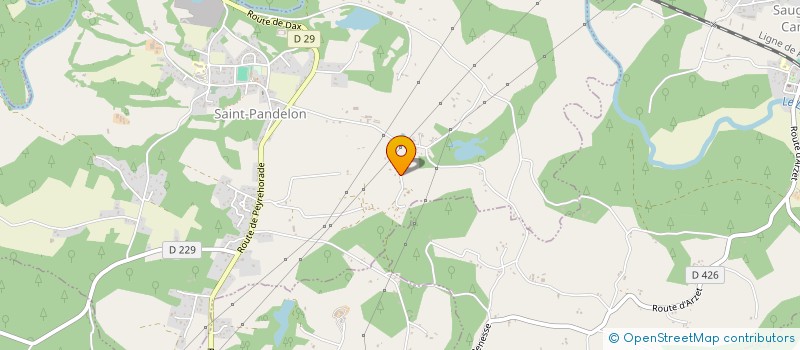 localisation de l'entreprise CDCONSULTING  SAINT-PANDELON