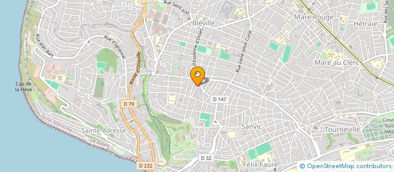 localisation de l'entreprise CDCP à LE HAVRE