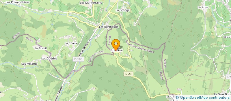 localisation de l'entreprise CDCZ  CENVES