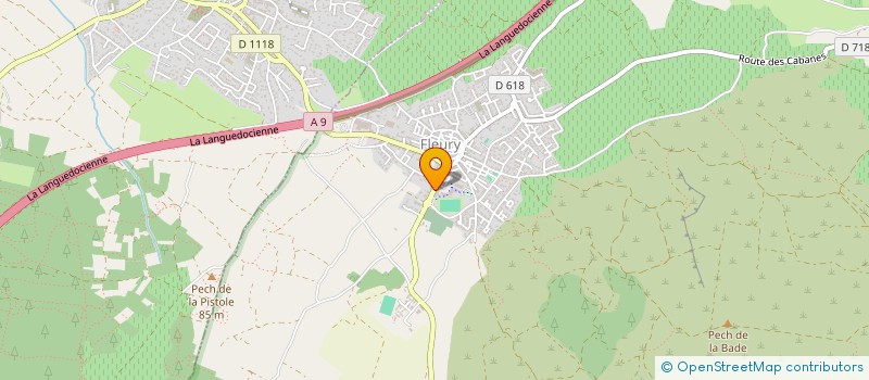 localisation de l'entreprise CDD  FLEURY