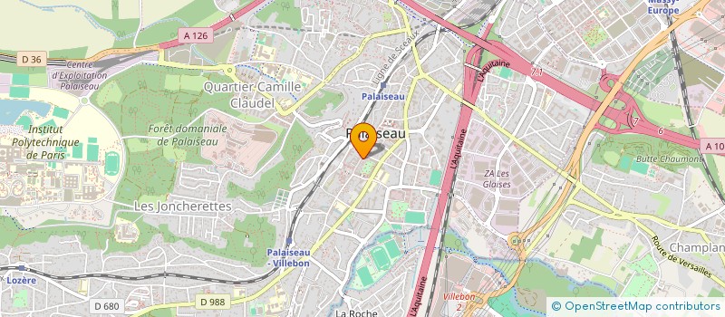 localisation de l'entreprise CDD  PALAISEAU