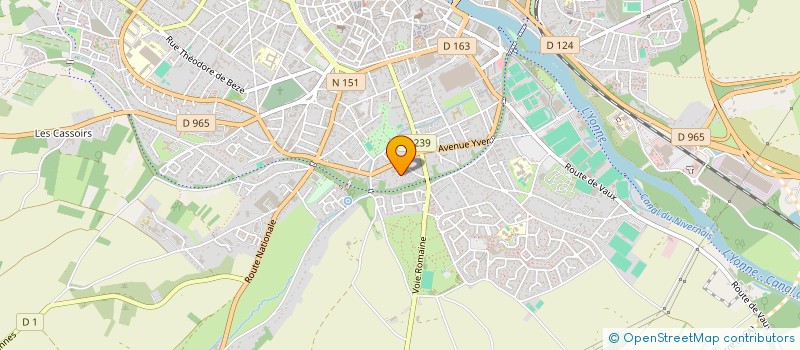localisation de l'entreprise CDD GLOBAL SUPPORT SERVICE à AUXERRE
