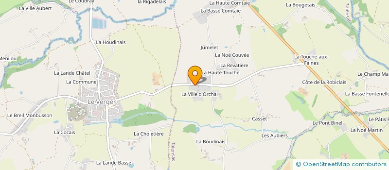 localisation de l'entreprise CDDB  TALENSAC