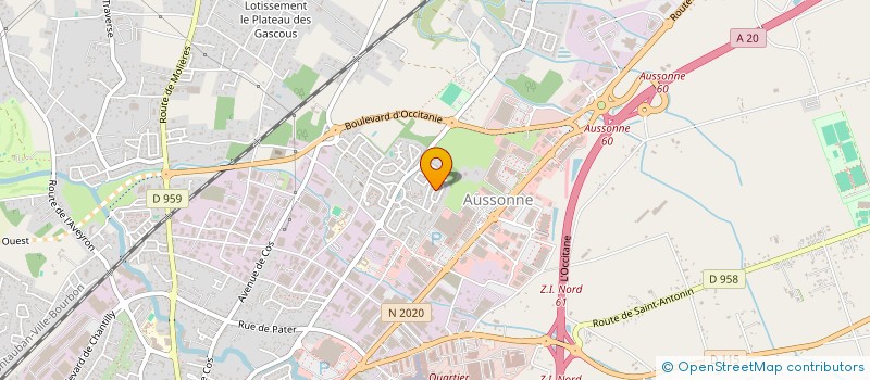 localisation de l'entreprise CDE  MONTAUBAN