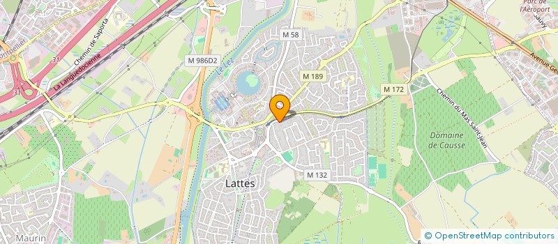 localisation de l'entreprise CDE à LATTES