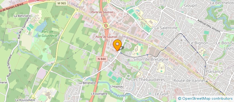 localisation de l'entreprise CDE INVEST à SAINT-HERBLAIN