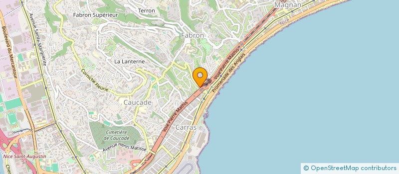 localisation de l'entreprise CDEC EXPERT à NICE