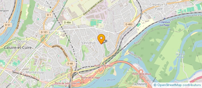 localisation de l'entreprise CDECO à CALUIRE-ET-CUIRE