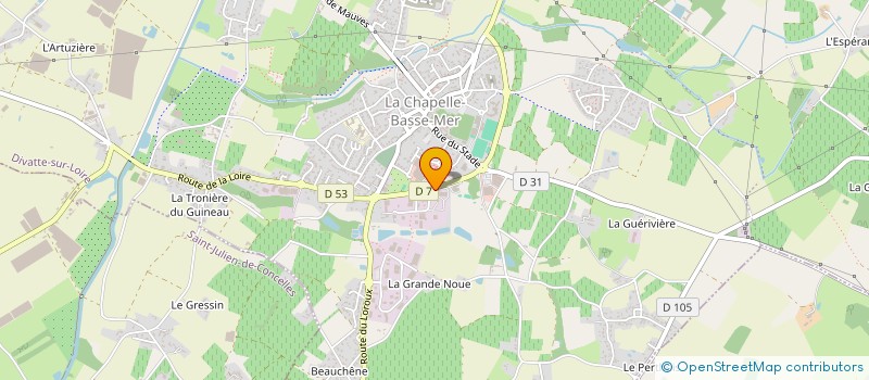 localisation de l'entreprise CDECO  DIVATTE-SUR-LOIRE