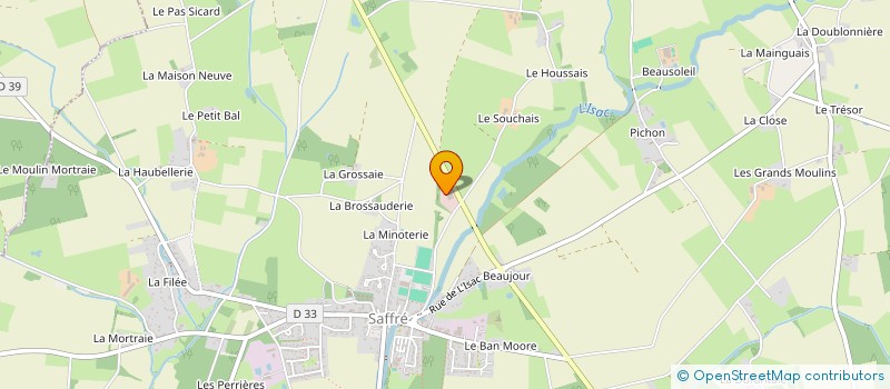 localisation de l'entreprise CDEFG INVEST  NORT-SUR-ERDRE